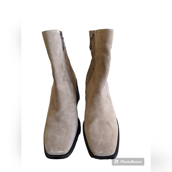 Sam Edelman Winnie suede tan boots sz 8 NWOT - Picture 5 of 7